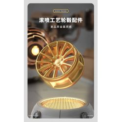 TAKUKI T1004 1004 non  ĐUA XE KHỐI SIÊU MC BẠCH KIM tỷ lệ 1:14 bộ đồ chơi xếp lắp ráp ghép mô hình  Kỹ Thuật Công Nghệ Cao Mô Hình Phương Tiện 1242 khối