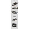 TAKUKI T1004 1004 non  ĐUA XE KHỐI SIÊU MC BẠCH KIM tỷ lệ 1:14 bộ đồ chơi xếp lắp ráp ghép mô hình  Kỹ Thuật Công Nghệ Cao Mô Hình Phương Tiện 1242 khối