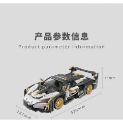 TAKUKI T1004 1004 non  ĐUA XE KHỐI SIÊU MC BẠCH KIM tỷ lệ 1:14 bộ đồ chơi xếp lắp ráp ghép mô hình  Kỹ Thuật Công Nghệ Cao Mô Hình Phương Tiện 1242 khối