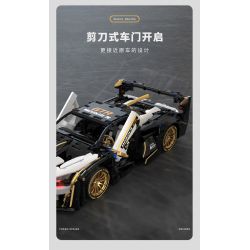 TAKUKI T1004 1004 non  ĐUA XE KHỐI SIÊU MC BẠCH KIM tỷ lệ 1:14 bộ đồ chơi xếp lắp ráp ghép mô hình  Kỹ Thuật Công Nghệ Cao Mô Hình Phương Tiện 1242 khối