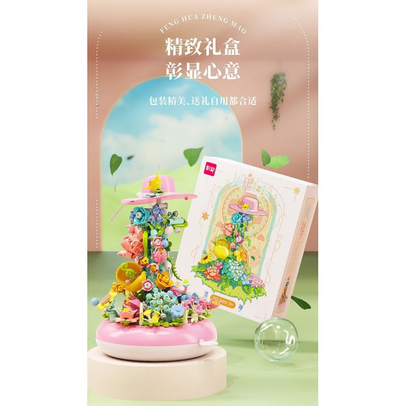 DK 7003 non  LUO SHEN Ở THỜI KỲ ĐỈNH CAO bộ đồ chơi xếp lắp ráp ghép mô hình Creator Sáng Tạo