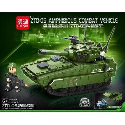 MINGDI LEIBAO K0635 0635 non  TỔ HỢP PHÓNG XE CHIẾN ĐẤU ĐỔ BỘ ZTD-05 bộ đồ chơi xếp lắp ráp ghép mô hình Military Army ZTD-05 AMPHIBIOUS COMBAT VEHICLE Quân Sự Bộ Đội 433 khối