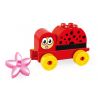 DUBIE 143 non  BỌ RÙA bộ đồ chơi xếp lắp ráp ghép mô hình Pre-School LADYBUG Mẫu Giáo 6 khối