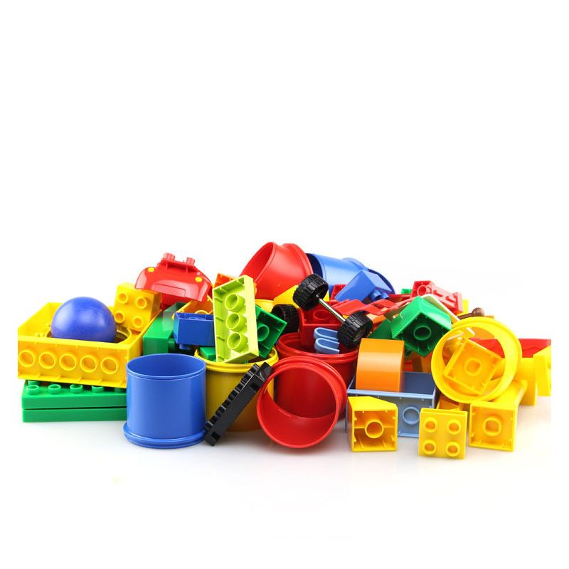 DUBIE 520 non  THIÊN ĐƯỜNG ỐNG bộ đồ chơi xếp lắp ráp ghép mô hình Pre-School Mẫu Giáo 63 khối