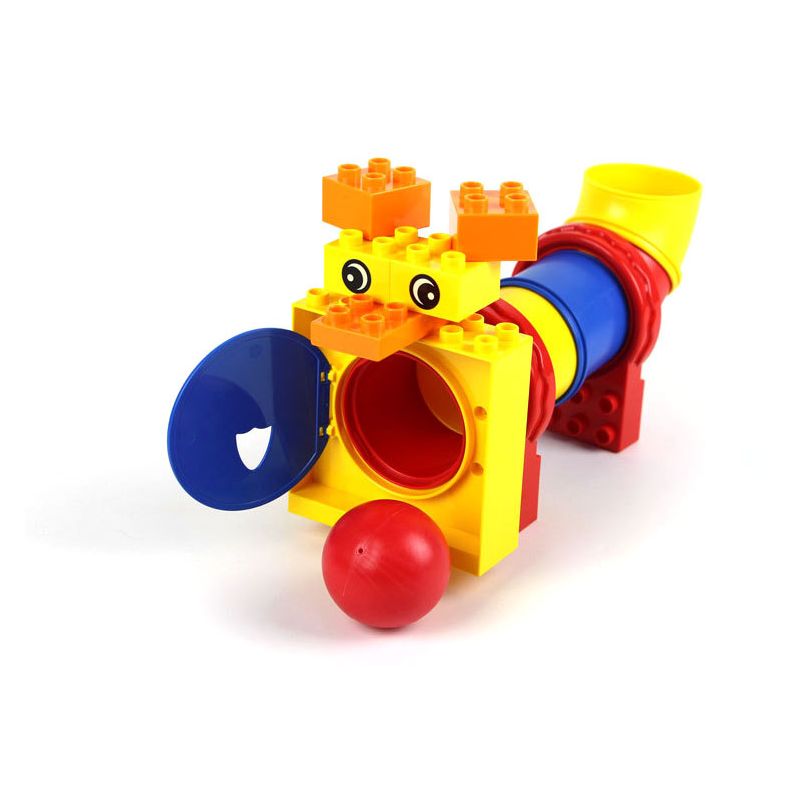 DUBIE 220 non  ĐƯỜNG ỐNG bộ đồ chơi xếp lắp ráp ghép mô hình Pre-School Mẫu Giáo 15 khối