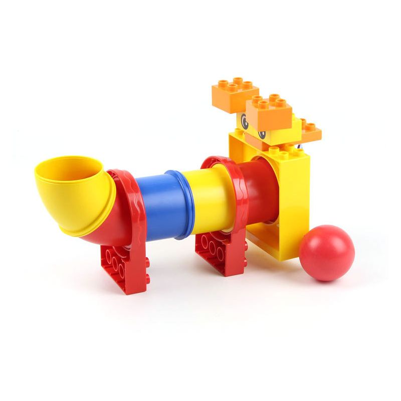 DUBIE 220 non  ĐƯỜNG ỐNG bộ đồ chơi xếp lắp ráp ghép mô hình Pre-School Mẫu Giáo 15 khối