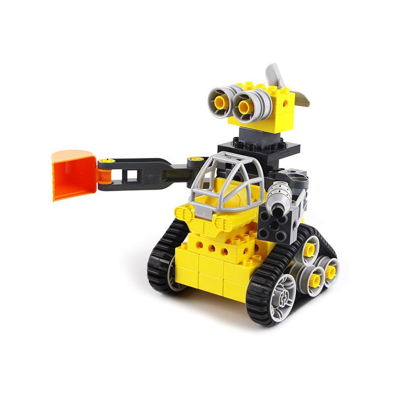 DUBIE 401 non Lego ROBOT WALL-E bộ đồ chơi xếp lắp ráp ghép mô hình Pre-School WALL-E ROBOT Mẫu Giáo 43 khối