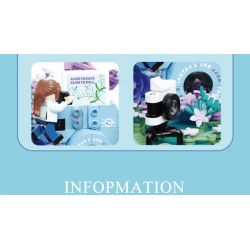 AREA-X AX0102 0102 non  HỘP TRUYỀN CẢM HỨNG ĐỪNG QUÊN EM TÌNH YÊU LÀ SỰ QUYẾT TÂM bộ đồ chơi xếp lắp ráp ghép mô hình BORN TO LOVE LIMERENCE