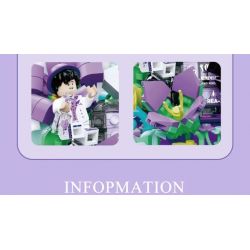 AREA-X AX0100 0100 non  HỘP CẢM HỨNG LILY TÌNH YÊU LÀ KÝ ỨC bộ đồ chơi xếp lắp ráp ghép mô hình BORN TO LOVE MEMORY