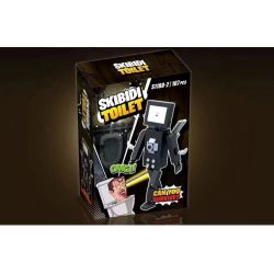 S1188 1188 non  TOILET MAN XÂM LƯỢC 4 MẪU bộ đồ chơi xếp lắp ráp ghép mô hình Movie & Game SKIBIDI TOILET Phim Và Trò Chơi 671 khối