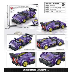 BRUCCO BLK-089 RC-189 non  APOLLO tỷ lệ 1:32 bộ đồ chơi xếp lắp ráp ghép mô hình Speed Champions Racing Cars Đua Xe Công Thức 312 khối