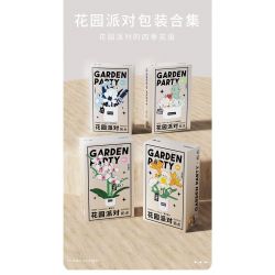 TAKUKI T6004 6004 non  TIỆC SÂN VƯỜN ỐC ĐẢO GIỮA HÈ tỷ lệ 1:32 bộ đồ chơi xếp lắp ráp ghép mô hình Creator Sáng Tạo