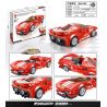 BRUCCO BLK-067 RC-167 non  FERRARI 488 tỷ lệ 1:32 bộ đồ chơi xếp lắp ráp ghép mô hình Speed Champions Racing Cars Đua Xe Công Thức 314 khối