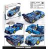 BRUCCO BLK-066 RC-166 non  BUGATTI tỷ lệ 1:32 bộ đồ chơi xếp lắp ráp ghép mô hình Speed Champions Racing Cars Đua Xe Công Thức 312 khối