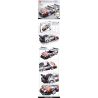 BRUCCO BLK-065 RC-165 non  PORSCHE 911 tỷ lệ 1:32 bộ đồ chơi xếp lắp ráp ghép mô hình Speed Champions Racing Cars Đua Xe Công Thức 314 khối