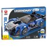 BRUCCO BLK-076 RC-176 non  MCLAREN GT tỷ lệ 1:32 bộ đồ chơi xếp lắp ráp ghép mô hình Speed Champions Racing Cars LEGENDARY CAR Đua Xe Công Thức 309 khối