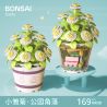 MANGE TECHNOLOGY 9134 non  CHẬU CÂY DỄ THƯƠNG BÔNG CÚC NHỎ Ở GÓC CÔNG VIÊN bộ đồ chơi xếp lắp ráp ghép mô hình Creator BONSAI Sáng Tạo 169 khối