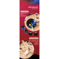 KEEPPLEY DZ0153 0153 non  MÁY GHI ÂM VINYL NETEASE CLOUD MUSIC bộ đồ chơi xếp lắp ráp ghép mô hình