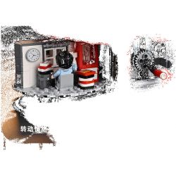 KEEPPLEY DZ0153 0153 non  MÁY GHI ÂM VINYL NETEASE CLOUD MUSIC bộ đồ chơi xếp lắp ráp ghép mô hình