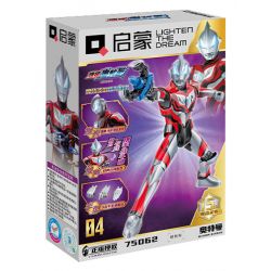 QMAN ENLIGHTEN KEEPPLEY 75062 non  ULTRA HERO DAZZLING MECHA ULTRAMAN GEED DẠNG GỐC bộ đồ chơi xếp lắp ráp ghép mô hình Movie & Game Phim Và Trò Chơi