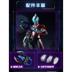 QMAN ENLIGHTEN KEEPPLEY 75062 non  ULTRA HERO DAZZLING MECHA ULTRAMAN GEED DẠNG GỐC bộ đồ chơi xếp lắp ráp ghép mô hình Movie & Game Phim Và Trò Chơi