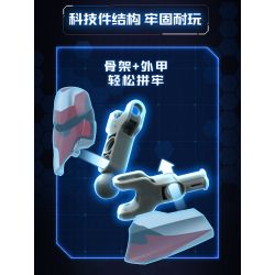 QMAN ENLIGHTEN KEEPPLEY 75062 non  ULTRA HERO DAZZLING MECHA ULTRAMAN GEED DẠNG GỐC bộ đồ chơi xếp lắp ráp ghép mô hình Movie & Game Phim Và Trò Chơi