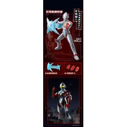 QMAN ENLIGHTEN KEEPPLEY 75059 non  SIÊU ANH HÙNG RỰC RỠ MECHA ULTRAMAN X bộ đồ chơi xếp lắp ráp ghép mô hình Movie & Game Phim Và Trò Chơi