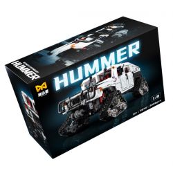 YONGLEXING 11044 non  HUMMER ĐƯỢC THEO DÕI tỷ lệ 1:8 bộ đồ chơi xếp lắp ráp ghép mô hình  Kỹ Thuật Công Nghệ Cao Mô Hình Phương Tiện 3088 khối