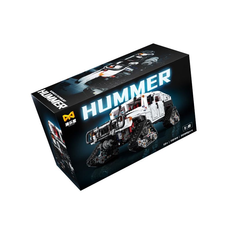 YONGLEXING 11044 non  HUMMER ĐƯỢC THEO DÕI tỷ lệ 1:8 bộ đồ chơi xếp lắp ráp ghép mô hình  Kỹ Thuật Công Nghệ Cao Mô Hình Phương Tiện 3088 khối