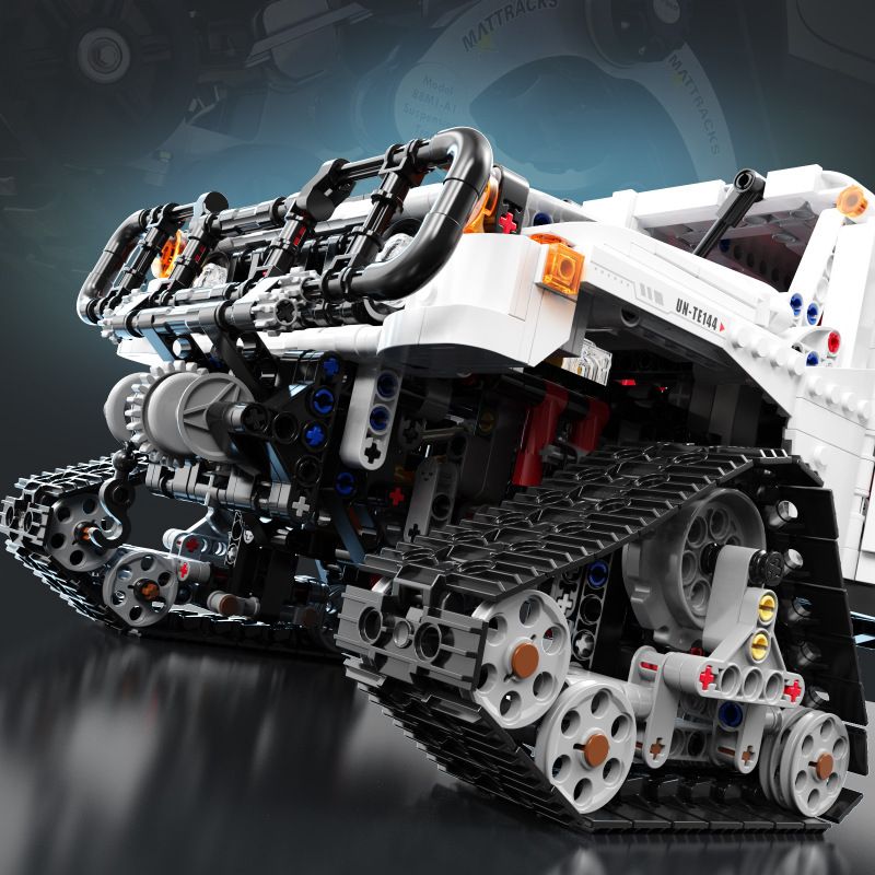 YONGLEXING 11044 non  HUMMER ĐƯỢC THEO DÕI tỷ lệ 1:8 bộ đồ chơi xếp lắp ráp ghép mô hình  Kỹ Thuật Công Nghệ Cao Mô Hình Phương Tiện 3088 khối