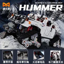 YONGLEXING 11044 non  HUMMER ĐƯỢC THEO DÕI tỷ lệ 1:8 bộ đồ chơi xếp lắp ráp ghép mô hình  Kỹ Thuật Công Nghệ Cao Mô Hình Phương Tiện 3088 khối