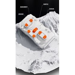 YONGLEXING 11044 non  HUMMER ĐƯỢC THEO DÕI tỷ lệ 1:8 bộ đồ chơi xếp lắp ráp ghép mô hình  Kỹ Thuật Công Nghệ Cao Mô Hình Phương Tiện 3088 khối