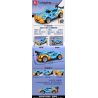 LEIBAO 8331 non  KÉO LẠI PORSCHE tỷ lệ 1:22 bộ đồ chơi xếp lắp ráp ghép mô hình  Kỹ Thuật Công Nghệ Cao Mô Hình Phương Tiện 358 khối