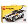 LEIBAO 8329 non  KÉO LẠI MÀU TRẮNG ĐIÊN CUỒNG tỷ lệ 1:22 bộ đồ chơi xếp lắp ráp ghép mô hình  Kỹ Thuật Công Nghệ Cao Mô Hình Phương Tiện 366 khối