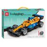 LEIBAO 8330 non  KÉO LÙI ĐUA XE F1 MÀU CAM tỷ lệ 1:22 bộ đồ chơi xếp lắp ráp ghép mô hình  Kỹ Thuật Công Nghệ Cao Mô Hình Phương Tiện 355 khối