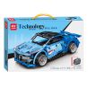 LEIBAO 8328 non  KÉO LẠI MÀU XANH ĐIÊN CUỒNG tỷ lệ 1:22 bộ đồ chơi xếp lắp ráp ghép mô hình  Kỹ Thuật Công Nghệ Cao Mô Hình Phương Tiện 360 khối