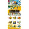 MINGDI LEIBAO K0631 0631 non  JUNGLE EXPLORER 8 KẾT HỢP bộ đồ chơi xếp lắp ráp ghép mô hình Military Army Quân Sự Bộ Đội 506 khối