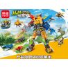 MINGDI LEIBAO K0631 0631 non  JUNGLE EXPLORER 8 KẾT HỢP bộ đồ chơi xếp lắp ráp ghép mô hình Military Army Quân Sự Bộ Đội 506 khối