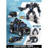 MINGDI LEIBAO K0622 0622 non  MÁY BAY SWAT BLACK HAWK bộ đồ chơi xếp lắp ráp ghép mô hình Military Army SWAT MECH Quân Sự Bộ Đội 941 khối