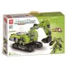 MINGDI LEIBAO K0621 0621 non  MÁY ĐÀO XÂY DỰNG bộ đồ chơi xếp lắp ráp ghép mô hình BUILD MECH 917 khối