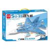 MINGDI LEIBAO K0391 0391 non  TIÊM KÍCH HẠNG NẶNG SU-35 bộ đồ chơi xếp lắp ráp ghép mô hình Military Army Quân Sự Bộ Đội 416 khối