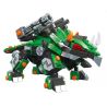 QIAO LE TONG 2105 non  TRICERATOPS CƠ KHÍ bộ đồ chơi xếp lắp ráp ghép mô hình 501 khối