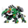 QIAO LE TONG 2105 non  TRICERATOPS CƠ KHÍ bộ đồ chơi xếp lắp ráp ghép mô hình 501 khối
