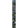 QIAO LE TONG 2105 non  TRICERATOPS CƠ KHÍ bộ đồ chơi xếp lắp ráp ghép mô hình 501 khối
