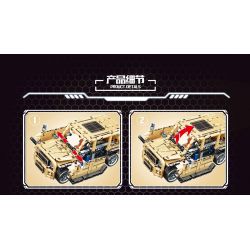 LEIBAO 8315 non  XE PULL BACK BIẾN HÌNH MÀU VÀNG ĐẤT bộ đồ chơi xếp lắp ráp ghép mô hình  DEFORMATION PULL-BACK Kỹ Thuật Công Nghệ Cao Mô Hình Phương Tiện 541 khối