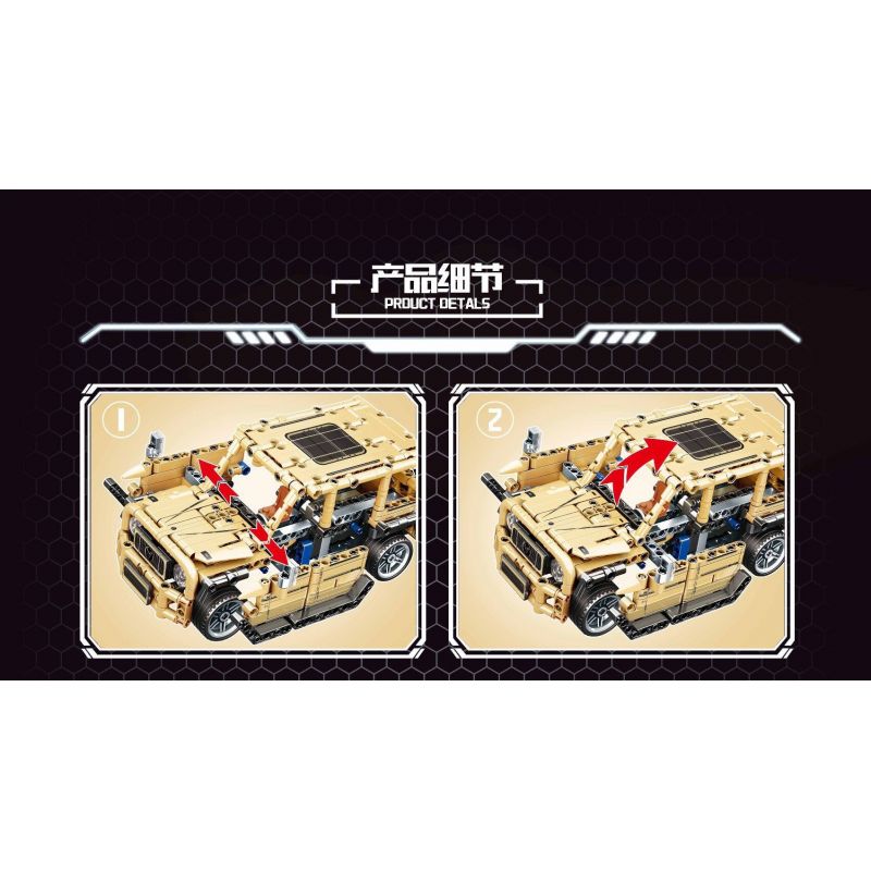 LEIBAO 8315 non  XE PULL BACK BIẾN HÌNH MÀU VÀNG ĐẤT bộ đồ chơi xếp lắp ráp ghép mô hình  DEFORMATION PULL-BACK Kỹ Thuật Công Nghệ Cao Mô Hình Phương Tiện 541 khối