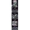 LEIBAO 8313 non  XE KÉO BIẾN HÌNH MÀU XÁM bộ đồ chơi xếp lắp ráp ghép mô hình  DEFORMATION PULL-BACK Kỹ Thuật Công Nghệ Cao Mô Hình Phương Tiện 542 khối