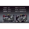 LEIBAO 8313 non  XE KÉO BIẾN HÌNH MÀU XÁM bộ đồ chơi xếp lắp ráp ghép mô hình  DEFORMATION PULL-BACK Kỹ Thuật Công Nghệ Cao Mô Hình Phương Tiện 542 khối