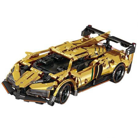 LEIBAO 8323 non  XE THỂ THAO THẦN MẶT TRỜI tỷ lệ 1:18 bộ đồ chơi xếp lắp ráp ghép mô hình  Kỹ Thuật Công Nghệ Cao Mô Hình Phương Tiện 440 khối
