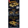 LEIBAO 8323 non  XE THỂ THAO THẦN MẶT TRỜI tỷ lệ 1:18 bộ đồ chơi xếp lắp ráp ghép mô hình  Kỹ Thuật Công Nghệ Cao Mô Hình Phương Tiện 440 khối